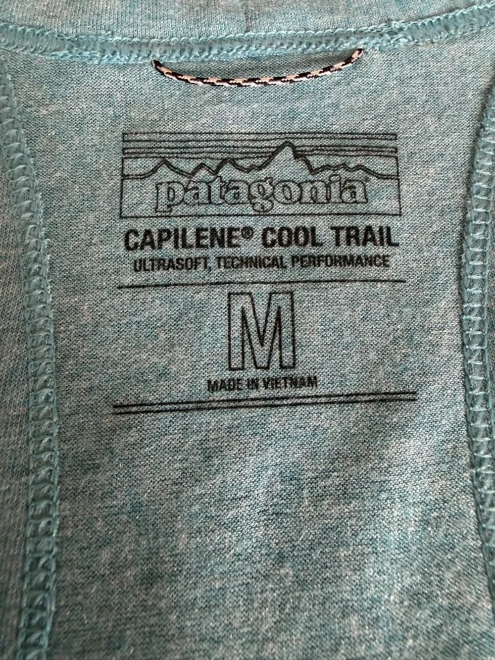 Patagonia Women’s Capilene Cool Trail Tank - Mako Blue - Picture 2 of 5